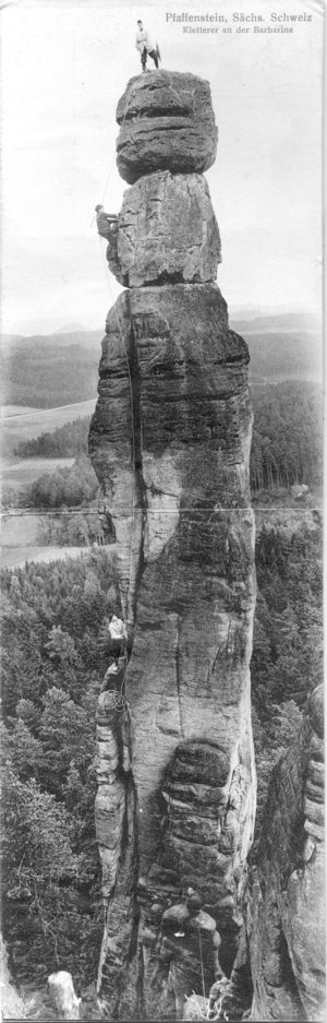 Die Barbarine am Pfaffenstein